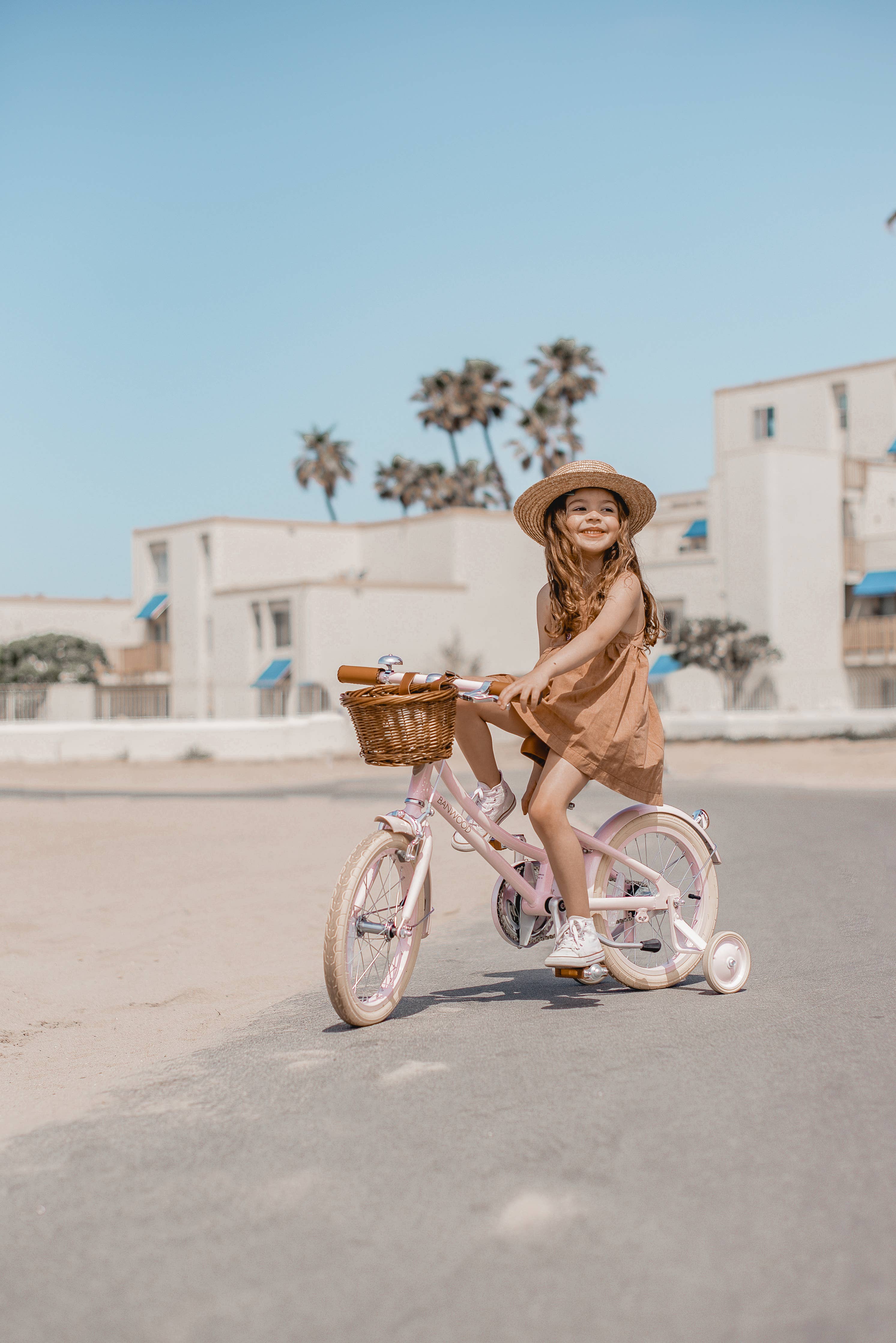 16" CLASSIC BIKE VINTAGE BANWOOD - PINK